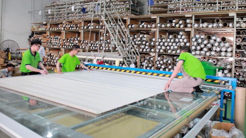 xuong sản xuất rèm cầu vồng quận 5 tphcm